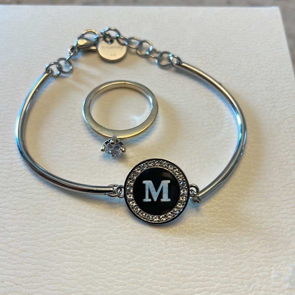 Italian bracelet and ring